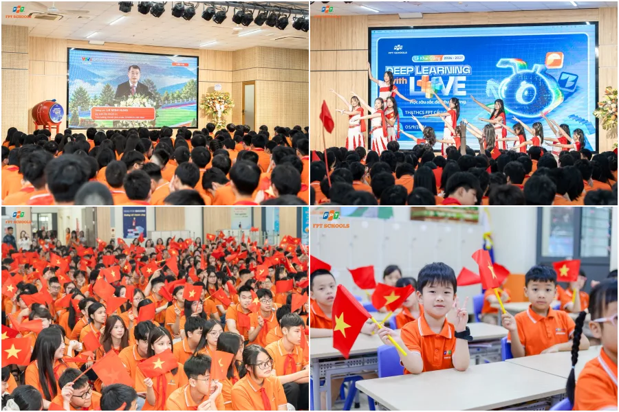 FPT School Cầu Giấy khai giảng năm học mới với chủ đề "Học sâu sắc để yêu thương"  | FPT Schools