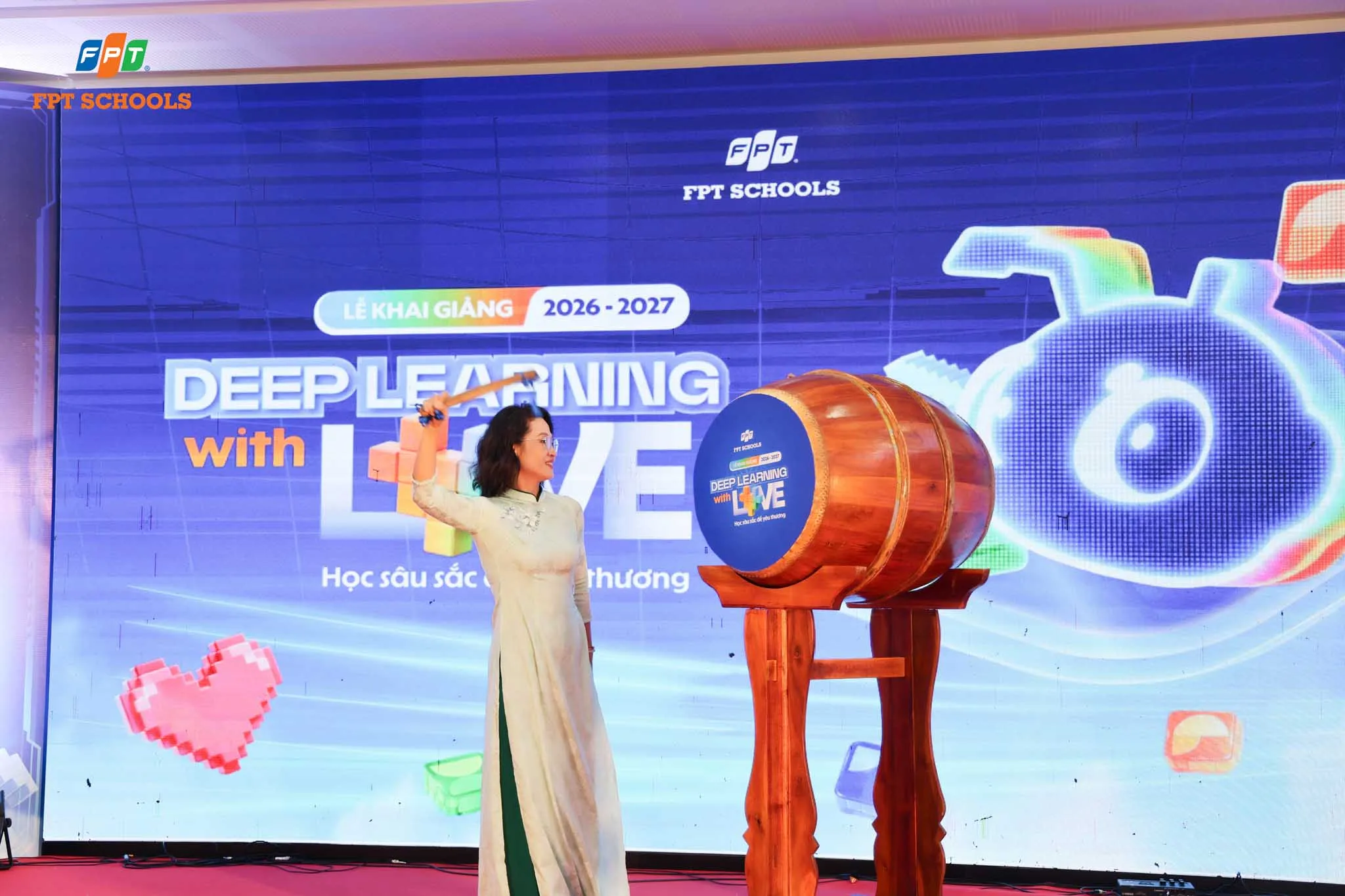 FPT School 1,2 Đà Nẵng Khai giảng năm học 2026–2027: “Deep Learning with Love” – mỗi hành trình lớn lên đều bắt đầu từ yêu thương! | FPT Schools