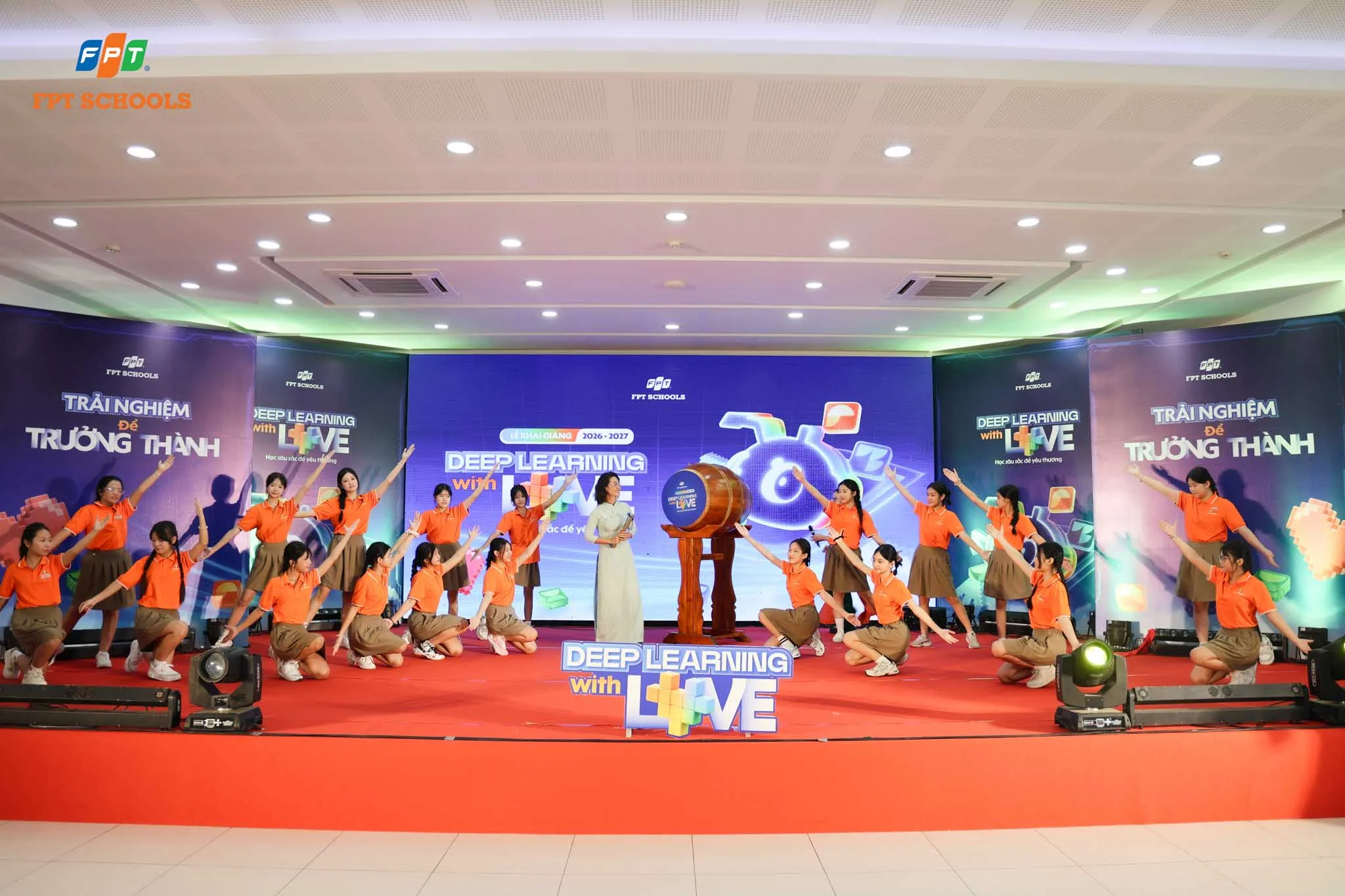 FPT School 1,2 Đà Nẵng Khai giảng năm học 2026–2027: “Deep Learning with Love” – mỗi hành trình lớn lên đều bắt đầu từ yêu thương! | FPT Schools