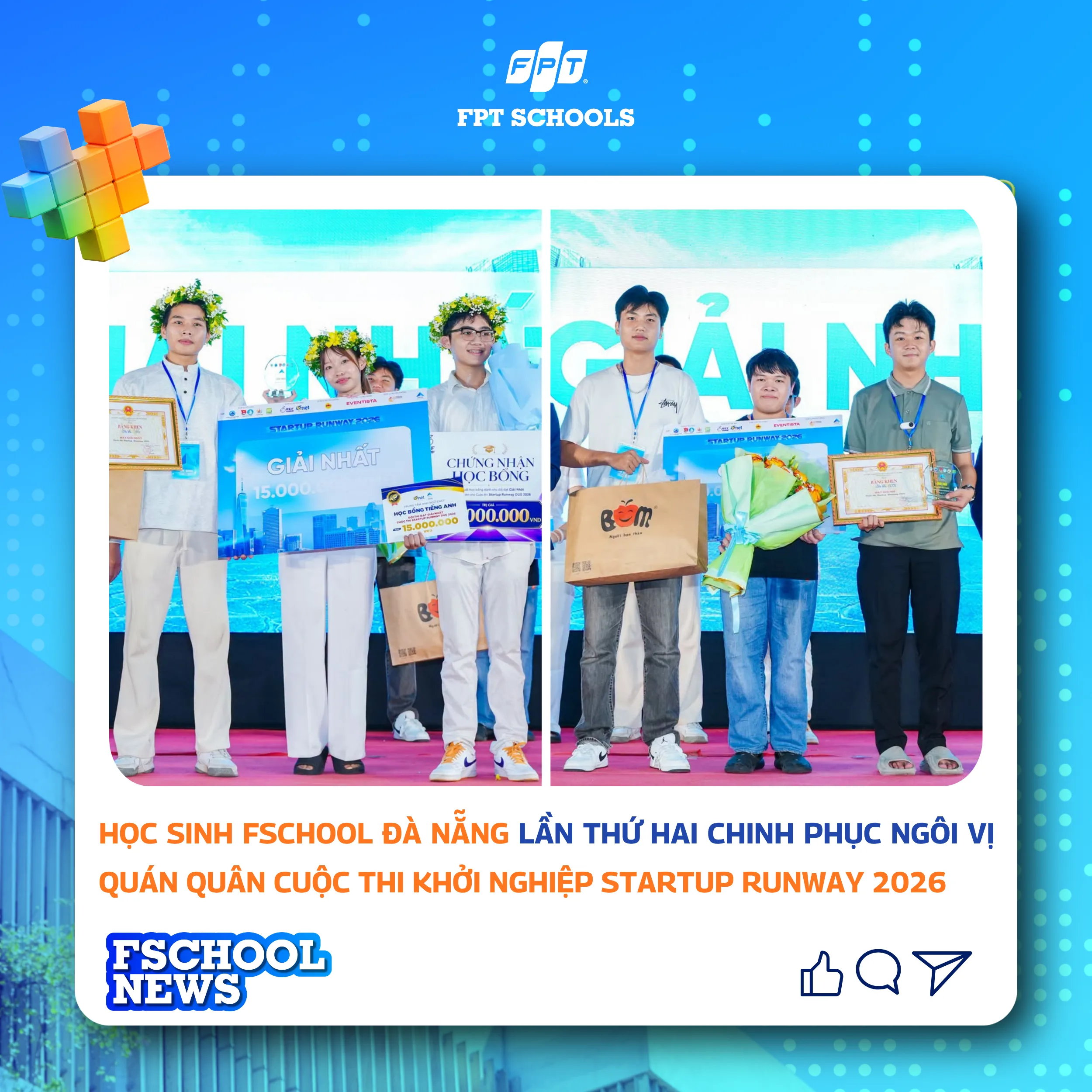 3 DẤU ẤN NỔI BẬT CỦA HỌC SINH THPT FPT ĐÀ NẴNG TRÊN NHIỀU SÂN CHƠI - FPT Education 3 DẤU ẤN NỔI BẬT CỦA HỌC SINH THPT FPT ĐÀ NẴNG TRÊN NHIỀU SÂN CHƠI | FPT Schools
