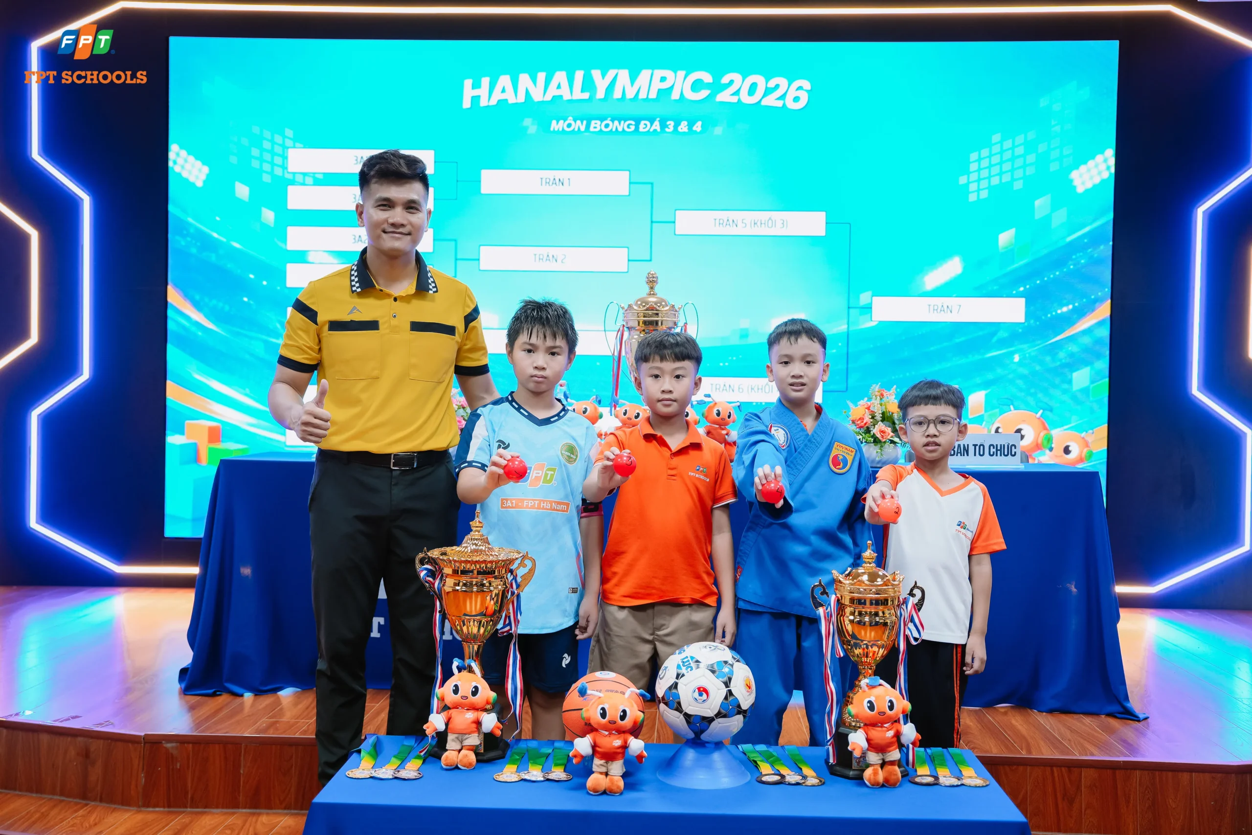 HANALYMPIC 2026 tiếp tục nóng – Học sinh FPT School Hà Nam sẵn sàng cho những trận cầu rực lửa! | FPT Schools