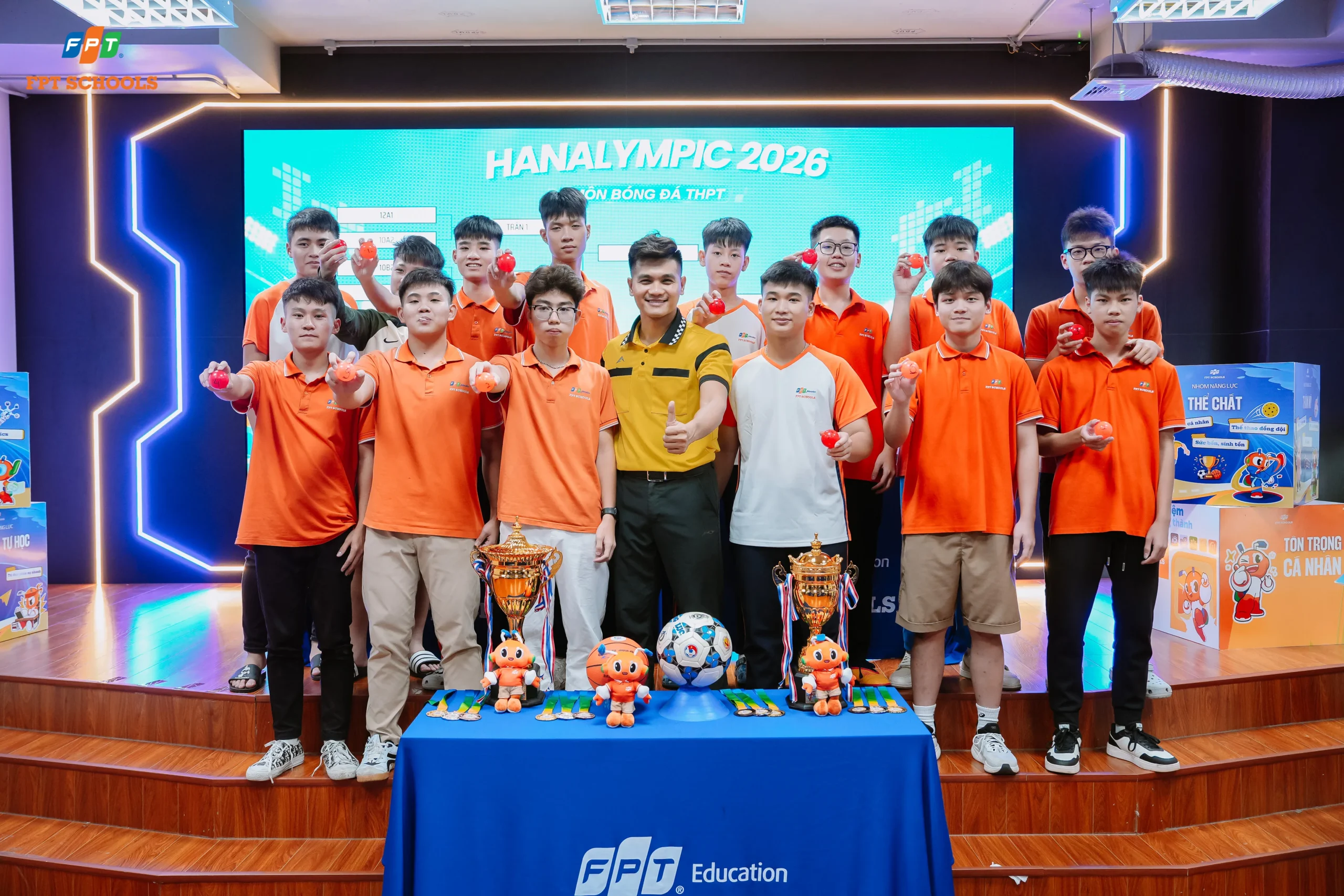 HANALYMPIC 2026 tiếp tục nóng – Học sinh FPT School Hà Nam sẵn sàng cho những trận cầu rực lửa! | FPT Schools