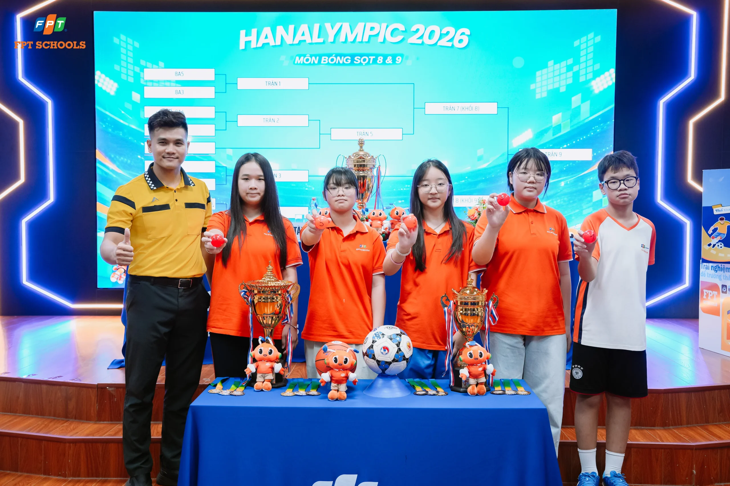 HANALYMPIC 2026 tiếp tục nóng – Học sinh FPT School Hà Nam sẵn sàng cho những trận cầu rực lửa! | FPT Schools