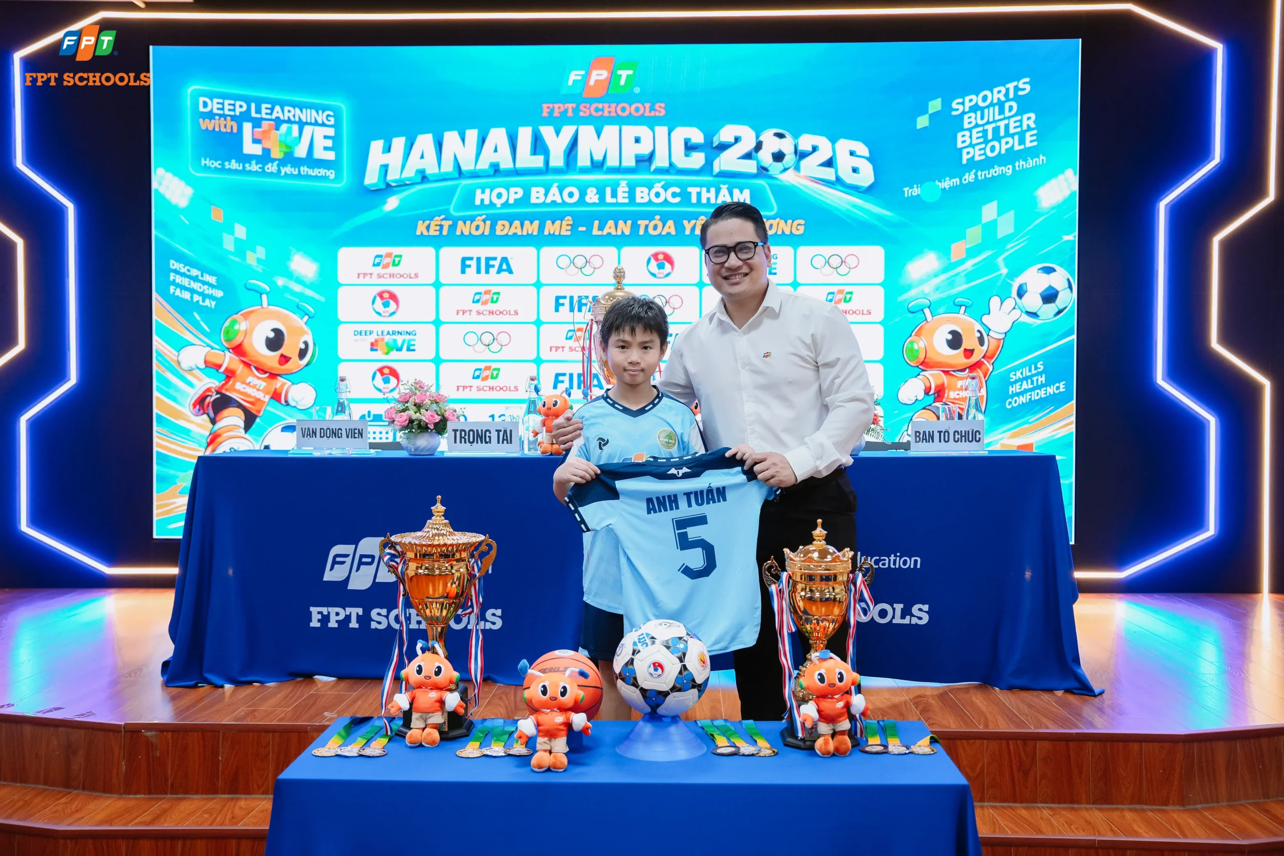 HANALYMPIC 2026 tiếp tục nóng – Học sinh FPT School Hà Nam sẵn sàng cho những trận cầu rực lửa! | FPT Schools