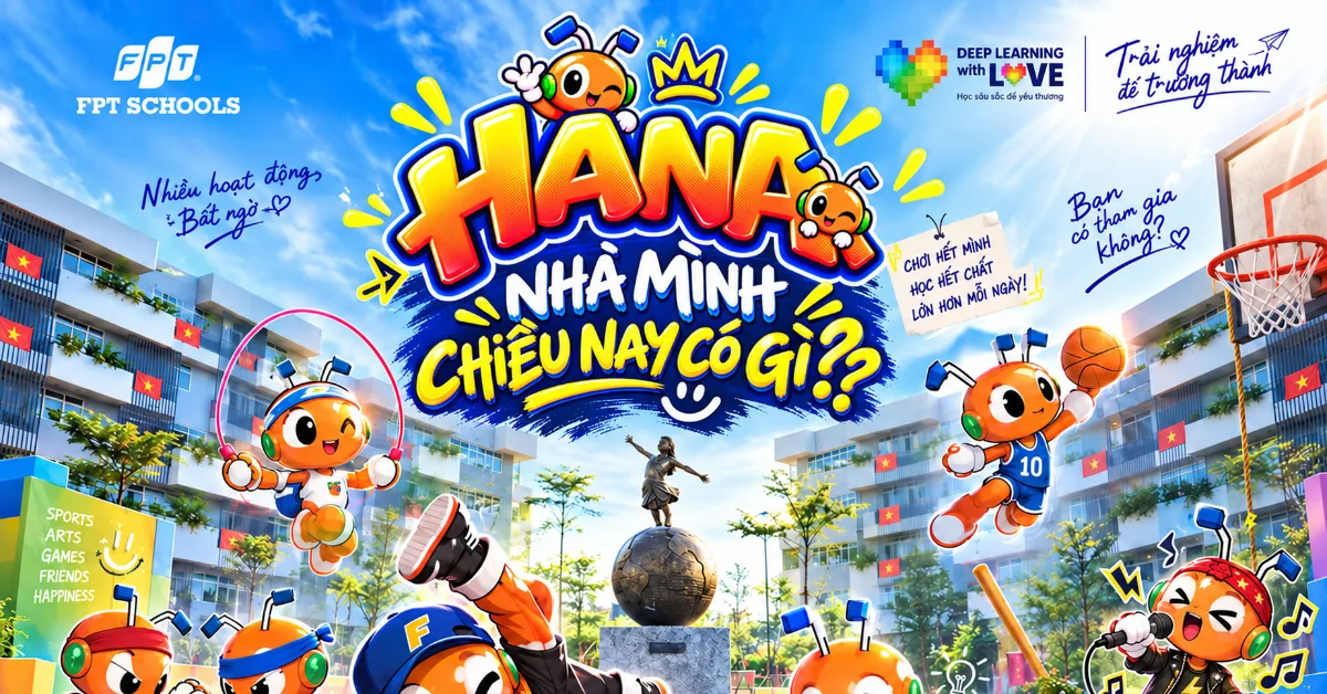 HaNa nhà mình – Chiều nay có gì? Chính thức mở khóa từ 28/9/2026 | FPT Schools