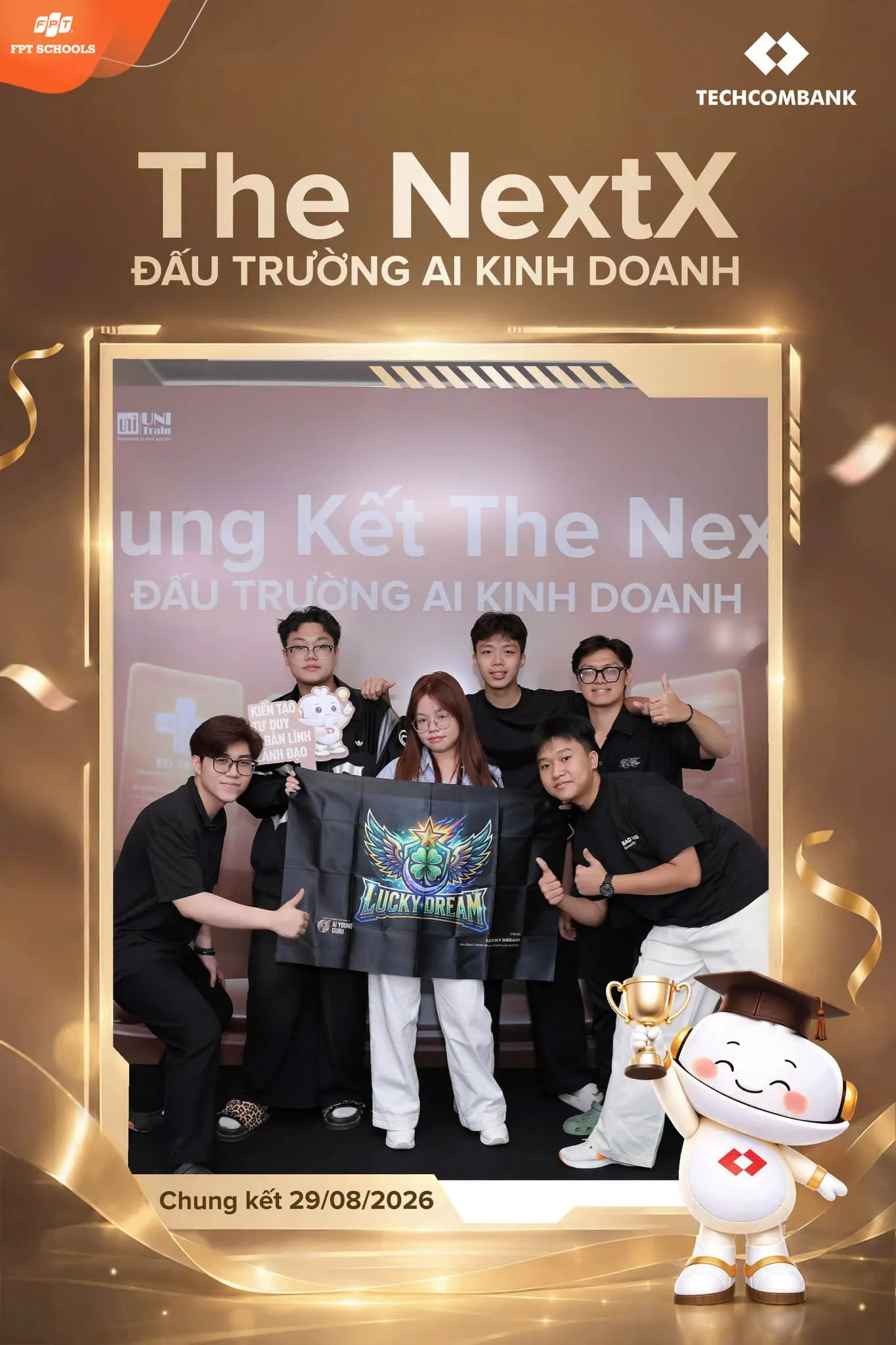 Học sinh FPT Schools tỏa sáng rực rỡ tại Đấu trường AI kinh doanh The NextX 2026 | FPT Schools