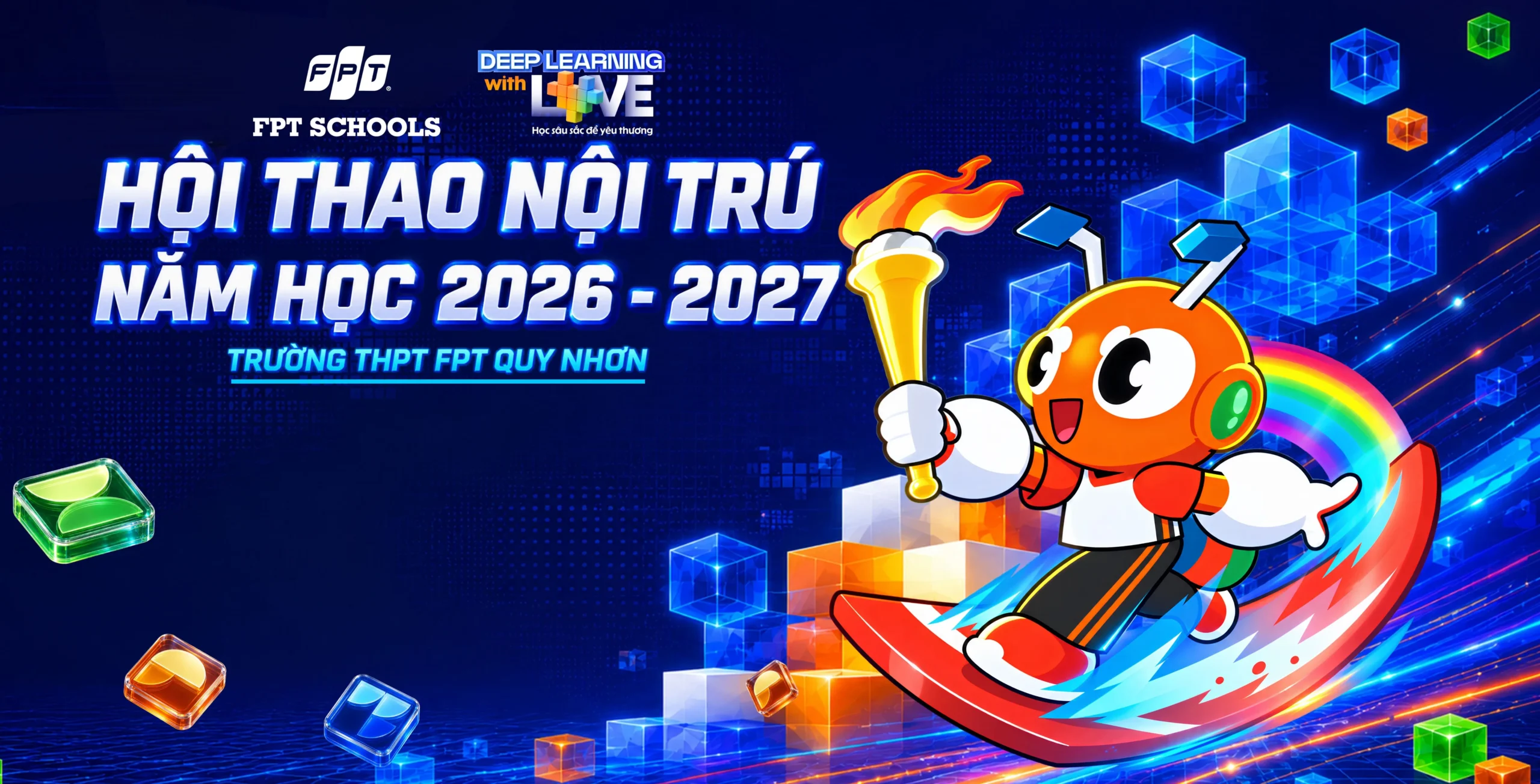 Hội Thao Nội Trú THPT FPT Quy Nhơn 2026-2027 &nbsp; Bắt Đầu Cuộc Đua | FPT Schools