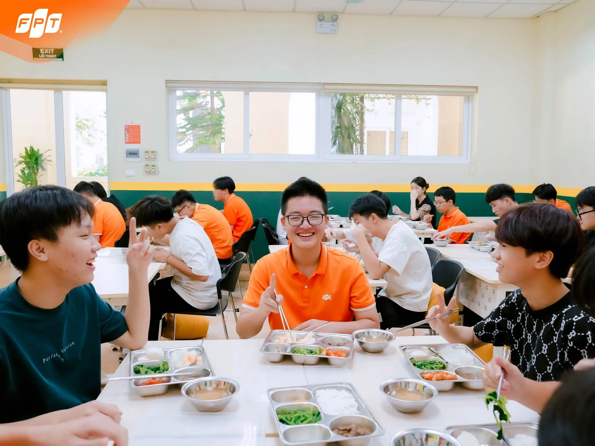 Mô hình bán trú tại THPT FPT Tây Hà Nội | FPT Schools