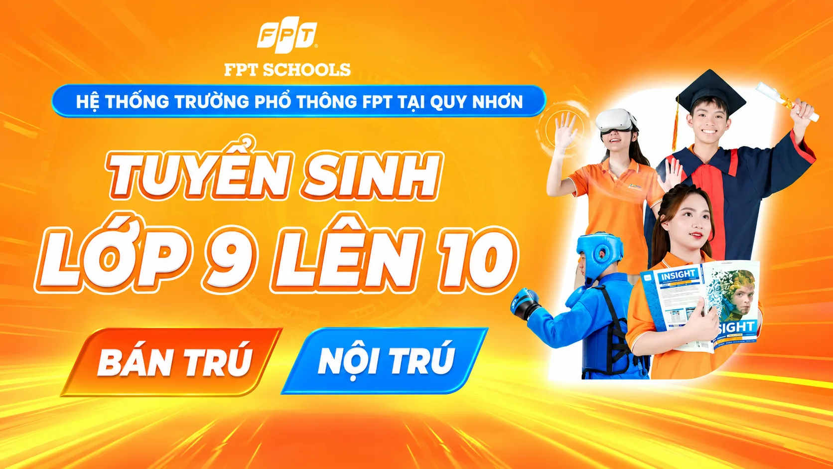 Học Phí THPT FPT Quy Nhơn Nội Trú & Bán Trú | FPT Schools