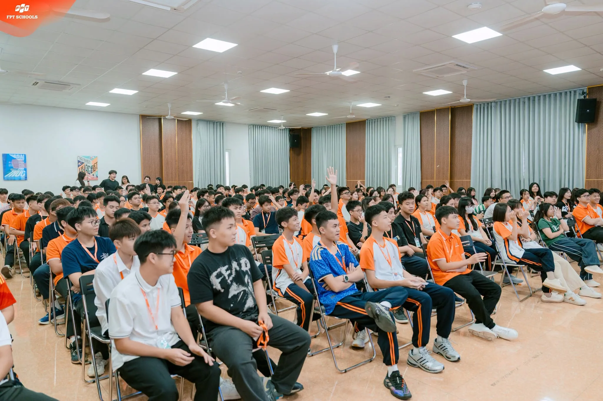 Văn hóa FPT Schools – Bài học đầu tiên của tân binh khối 10 tại FSchool Tây Hà Nội | FPT Schools
