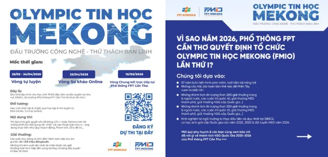 Tổng hợp các cuộc thi dành cho học sinh THPT vô cùng bổ ích | FPT Schools