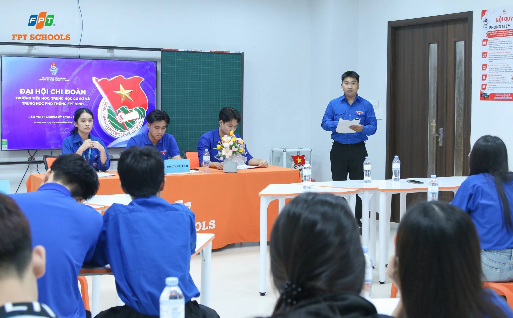 Đại hội chi đoàn FPT School Vinh nhiệm kỳ 2026-2027.