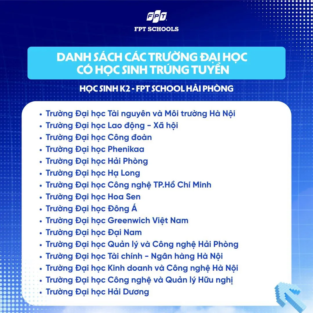 K2 FPT School Hải Phòng vươn ra biển lớn: Khẳng định bản lĩnh từ nền tảng giáo dục chất lượng | FPT Schools
