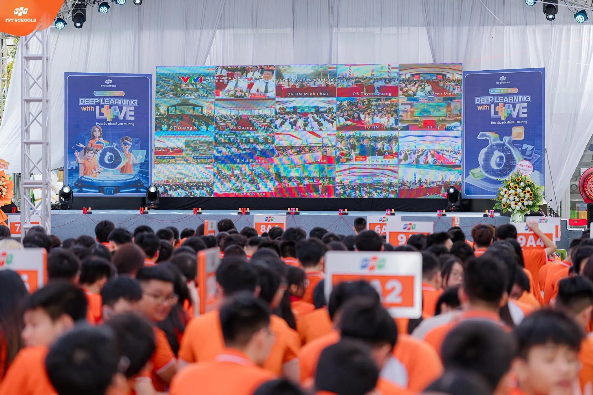 GIAO THOA CÙNG NHỊP ĐẬP GIÁO DỤC CẢ NƯỚC: FPT SCHOOL HẢI PHÒNG SẴN SÀNG NĂM HỌC MỚI VỚI THÔNG ĐIỆP "DEEP LEARNING WITH LOVE" | FPT Schools
