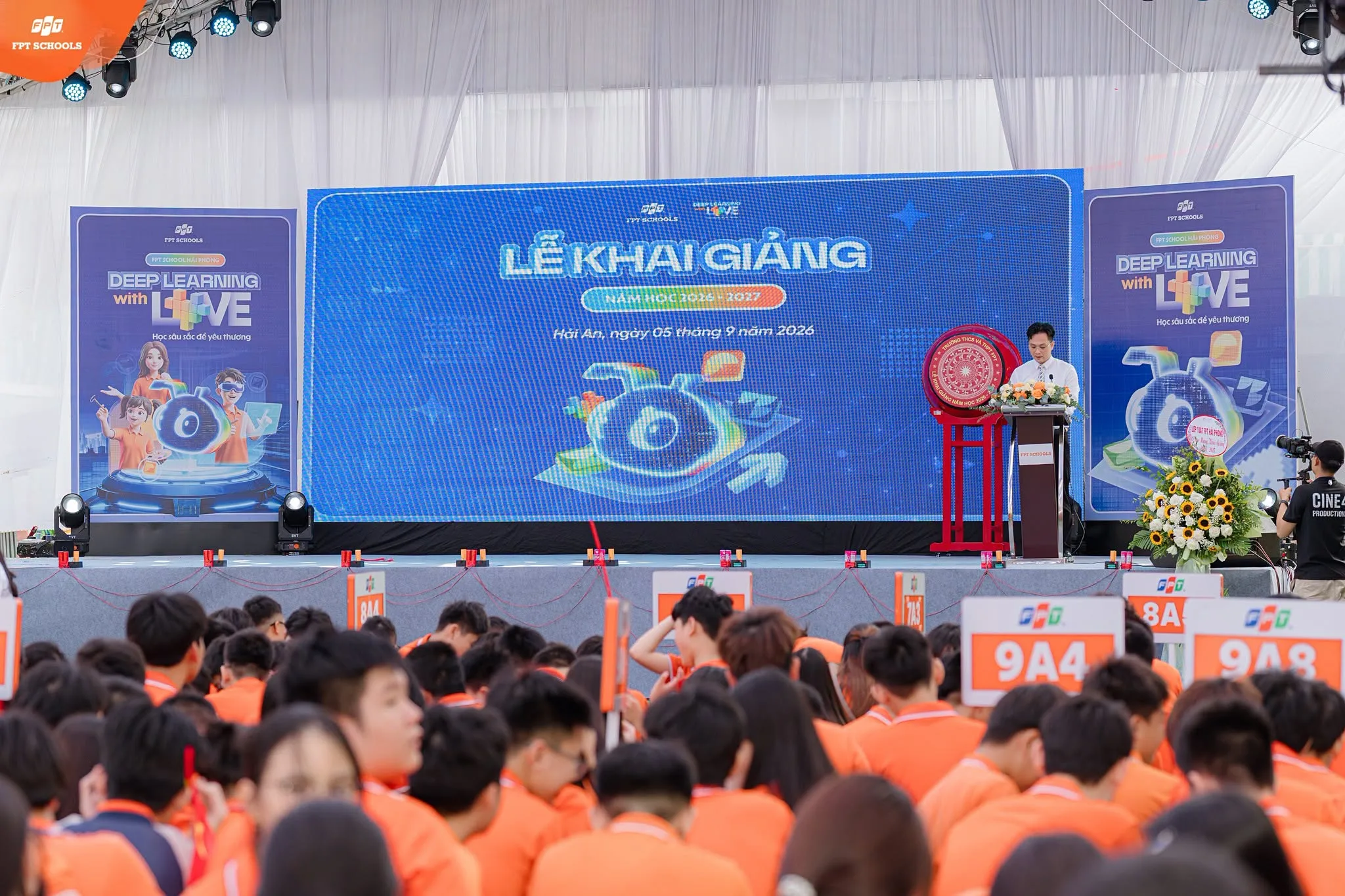 GIAO THOA CÙNG NHỊP ĐẬP GIÁO DỤC CẢ NƯỚC: FPT SCHOOL HẢI PHÒNG SẴN SÀNG NĂM HỌC MỚI VỚI THÔNG ĐIỆP "DEEP LEARNING WITH LOVE" | FPT Schools