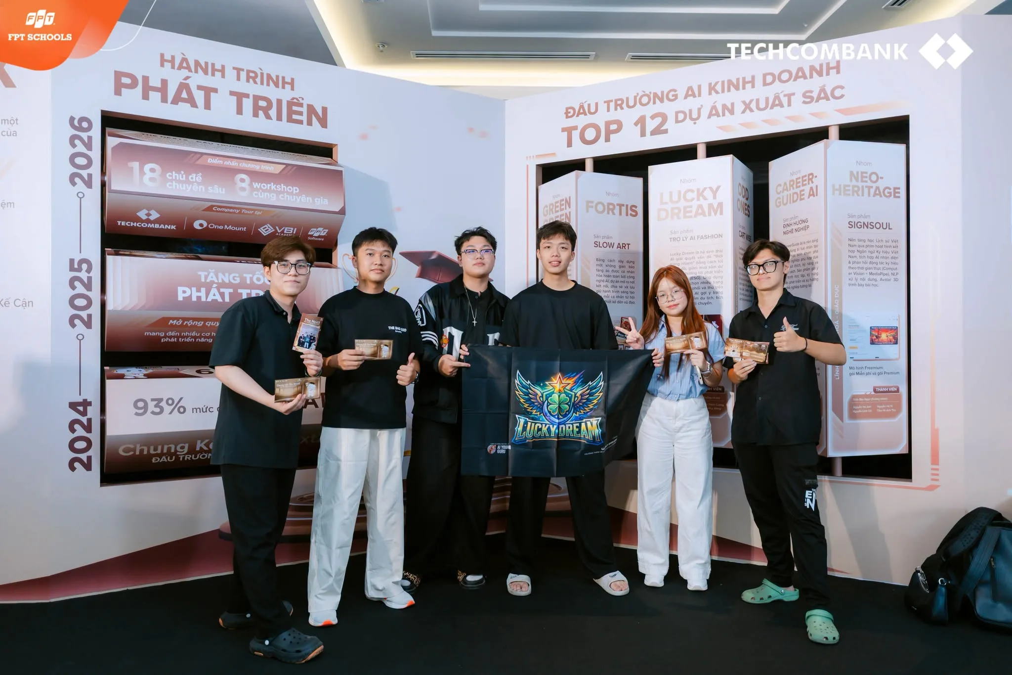 Học sinh FPT School Hải Phòng xuất sắc vào Top 12 The NextX – Đấu trường AI kinh doanh | FPT Schools