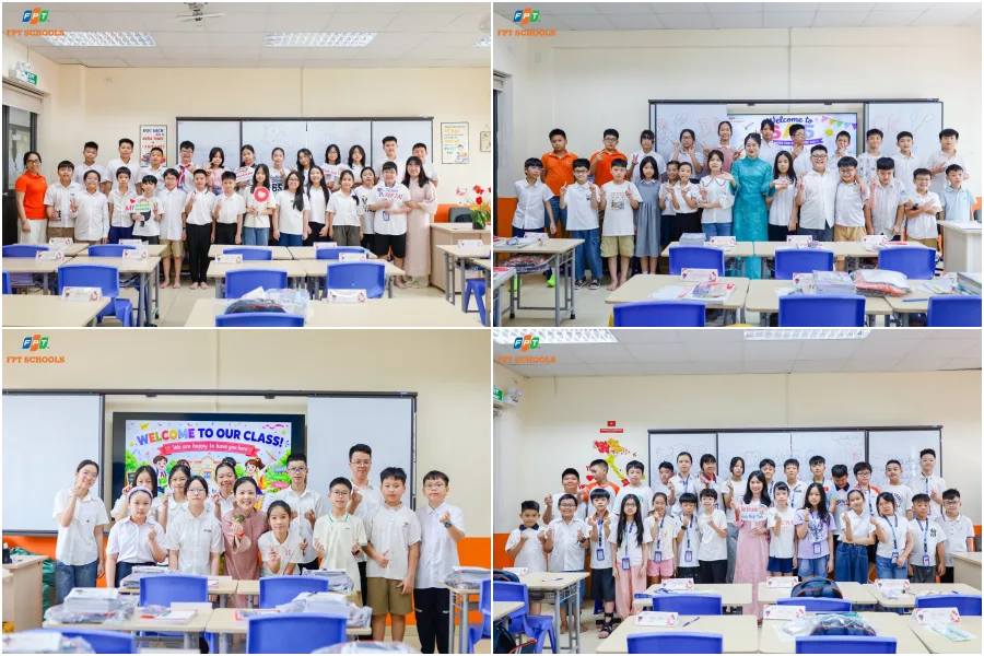 FPT School Cầu Giấy chào đón những “tân binh” khối 1 và 6 | FPT Schools