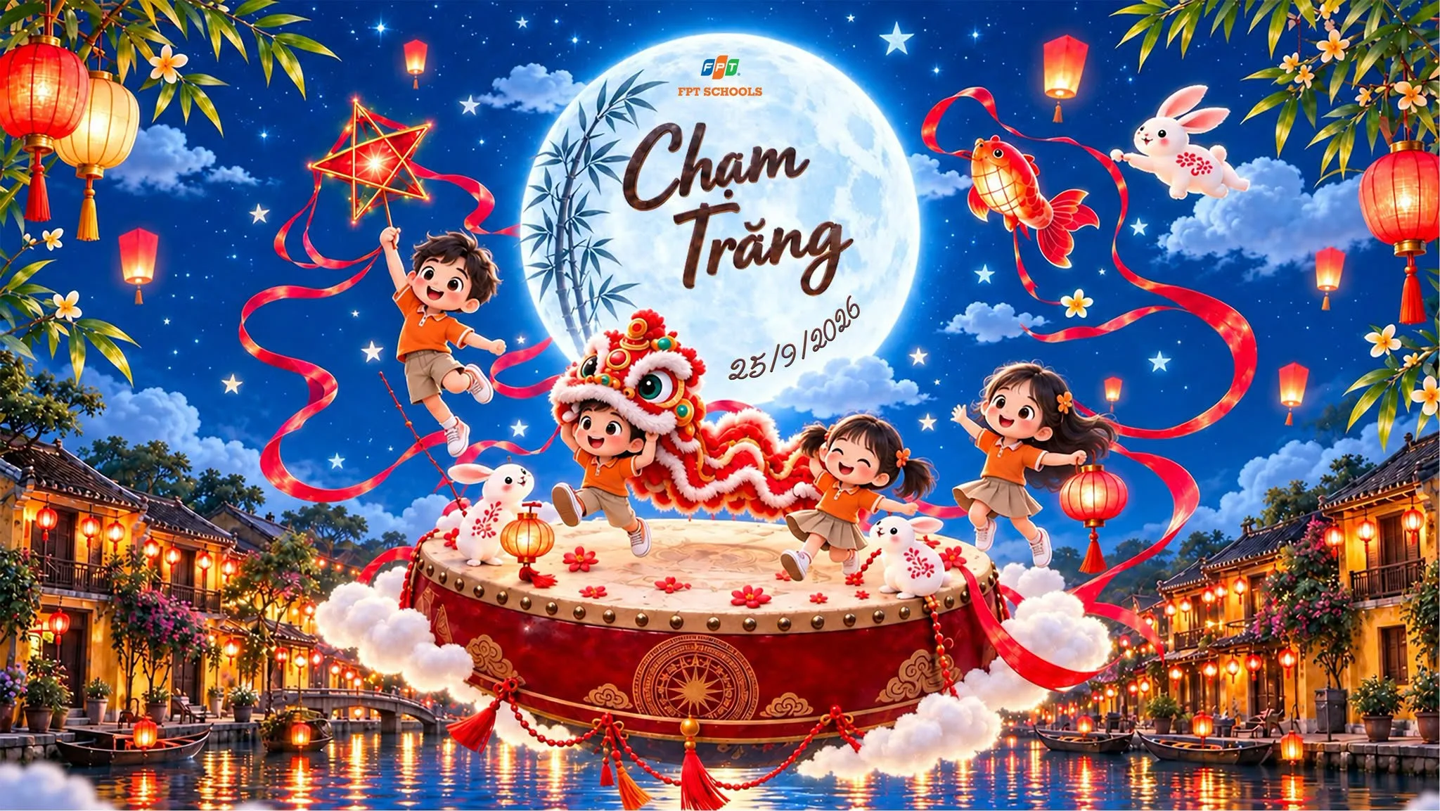 CHẠM TRĂNG 2026 - VỀ MIỀN TUỔI THƠ DƯỚI ÁNH TRĂNG RẰM THÁNG TÁM | FPT Schools