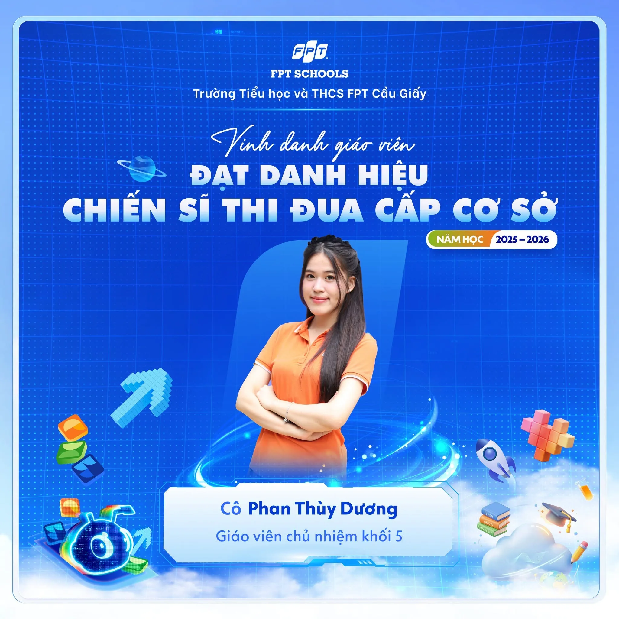 13 giáo viên FPT School Cầu Giấy đạt danh hiệu chiến sĩ thi đua cấp cơ sở  | FPT Schools