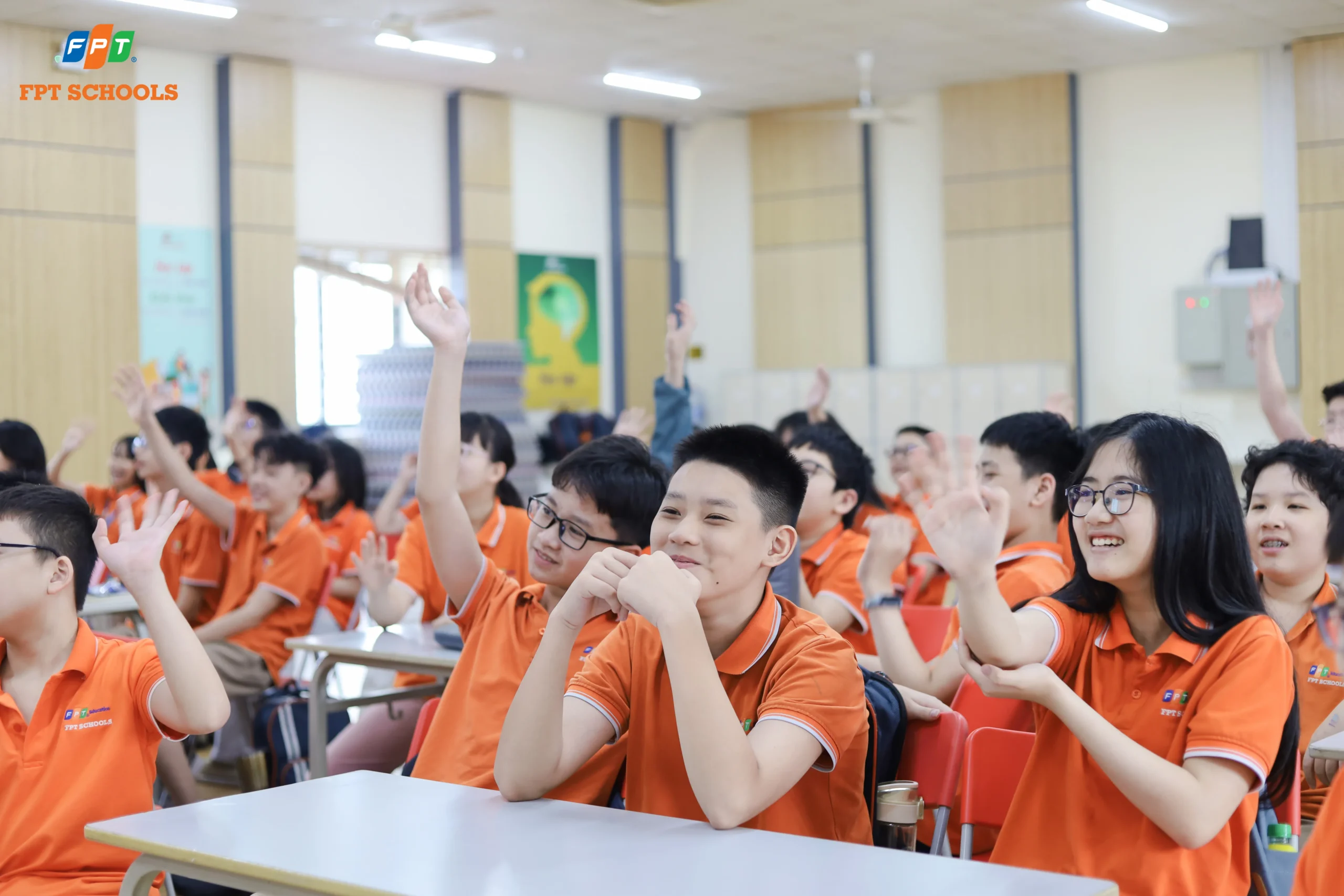Học sinh FPT School Cầu Giấy giao lưu cùng học sinh Singapore