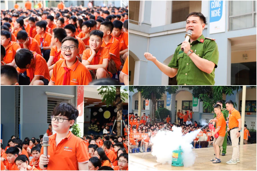 Tập huấn PCCC & CNCH FPT School Cầu Giấy