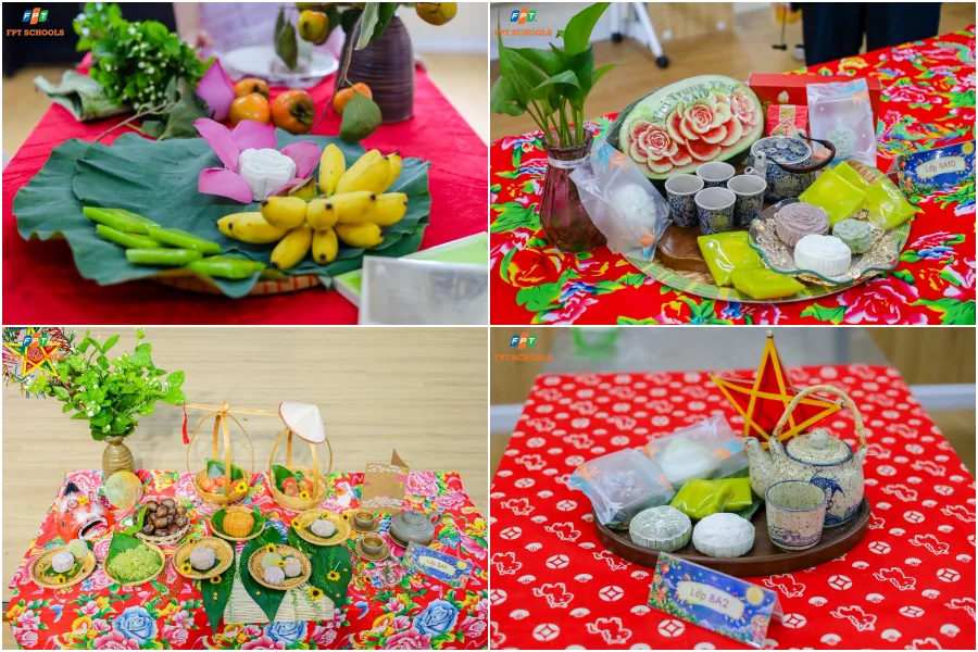 Học sinh FPT School Cầu Giấy làm bánh trung thu 