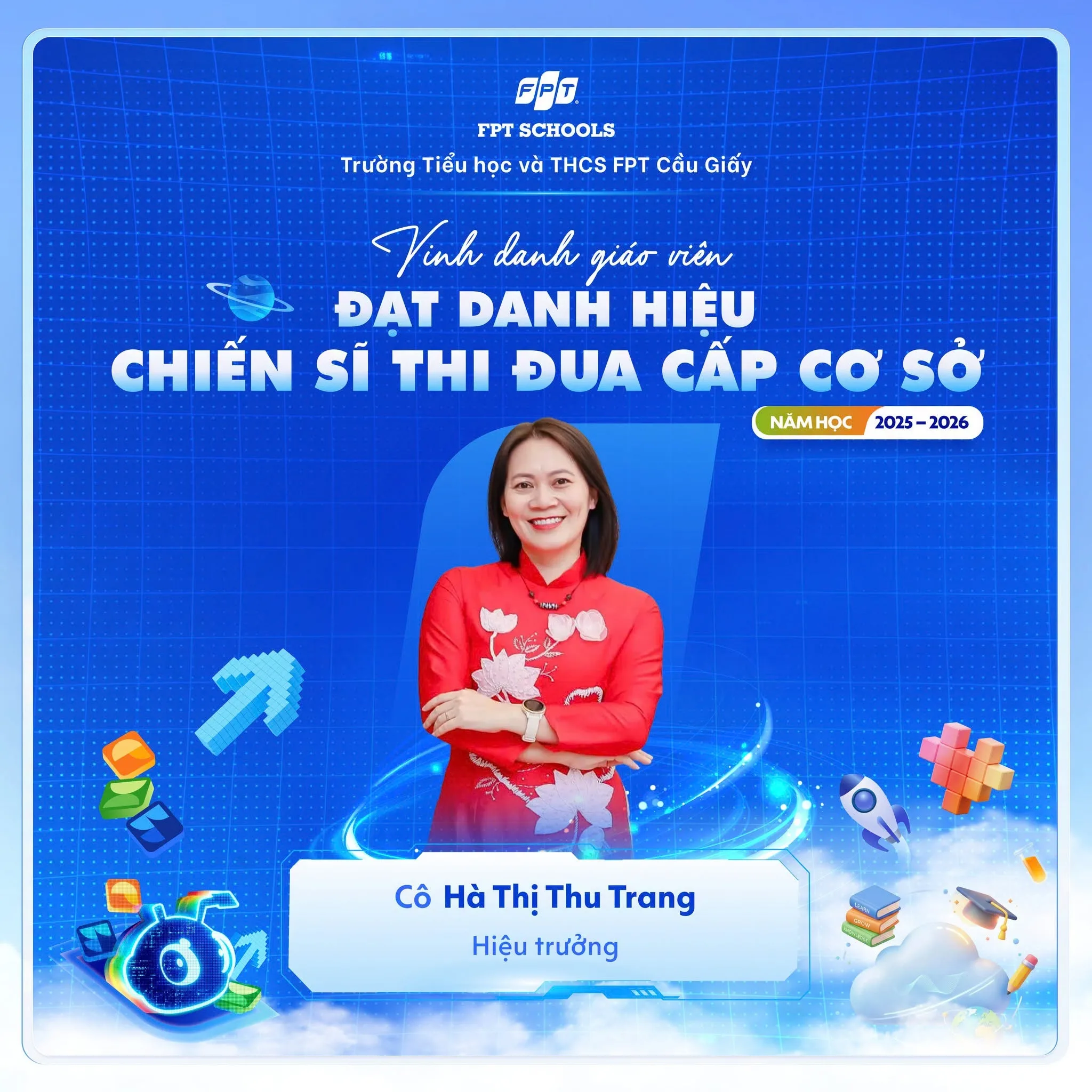 13 giáo viên FPT School Cầu Giấy đạt danh hiệu chiến sĩ thi đua cấp cơ sở  | FPT Schools