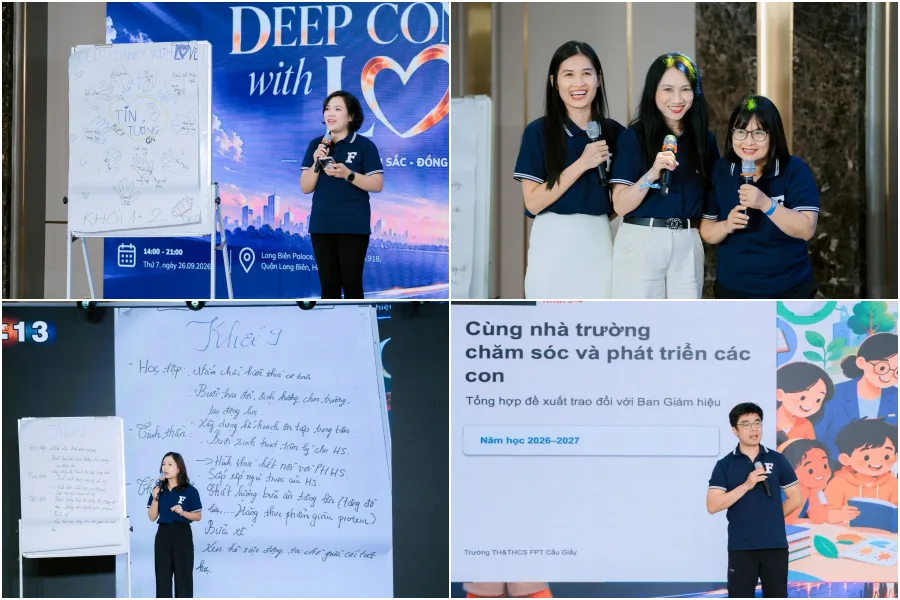 Họp ban phụ huynh FPT School Cầu Giấy năm học 2026 - 2027