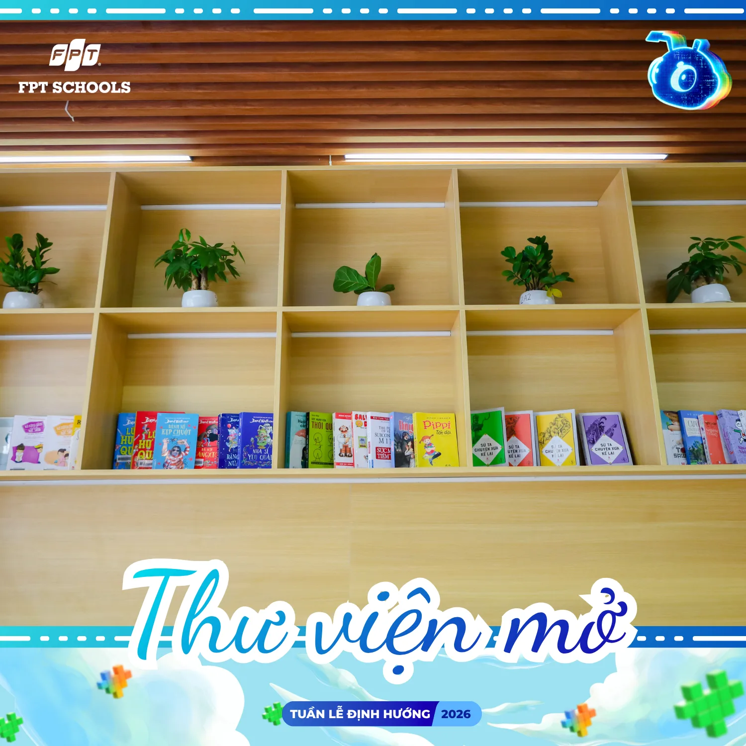 Tặng sách đầu năm học, nuôi dưỡng ước mơ cho các FPTers khối 1 và khối 6  | FPT Schools