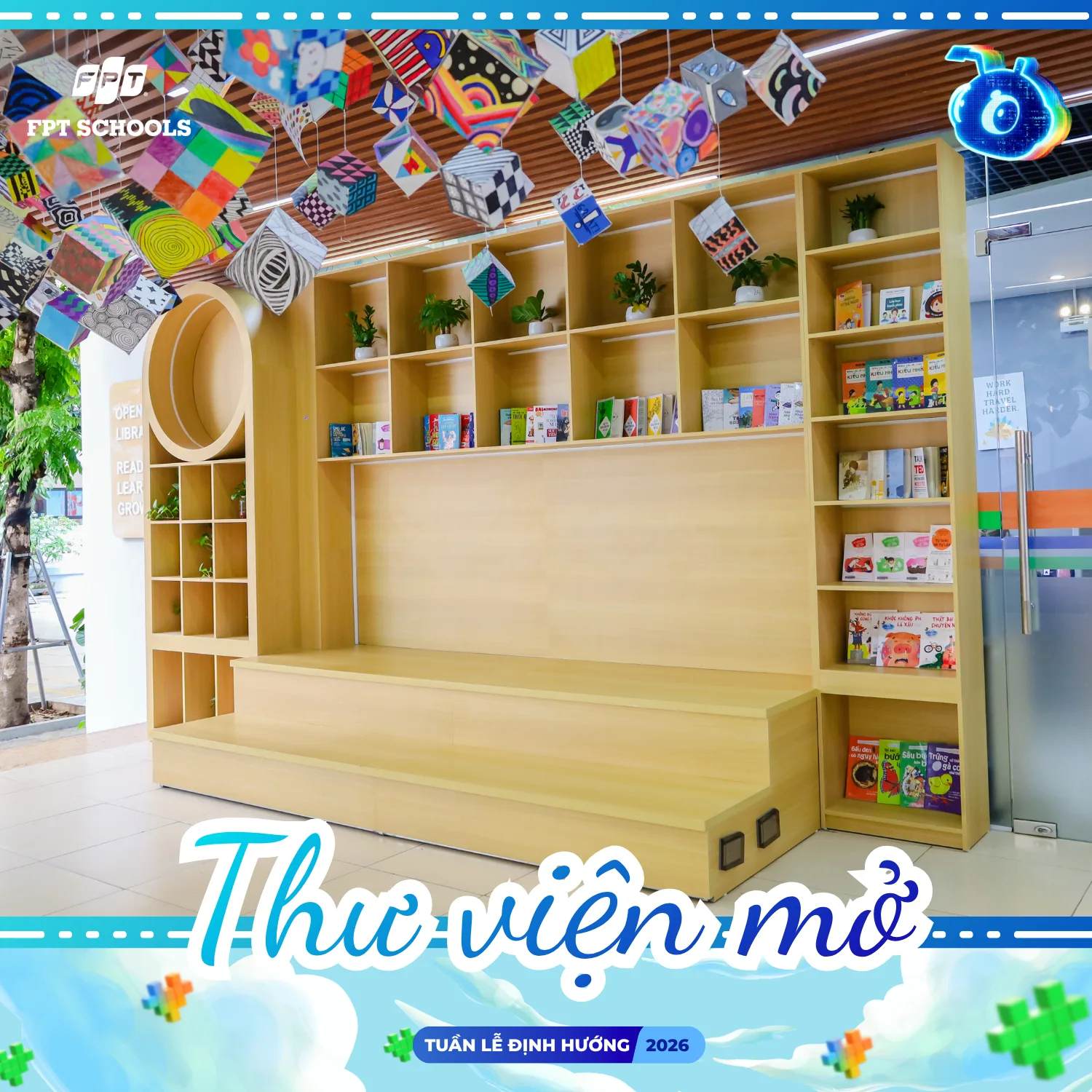 Tặng sách đầu năm học, nuôi dưỡng ước mơ cho các FPTers khối 1 và khối 6  | FPT Schools