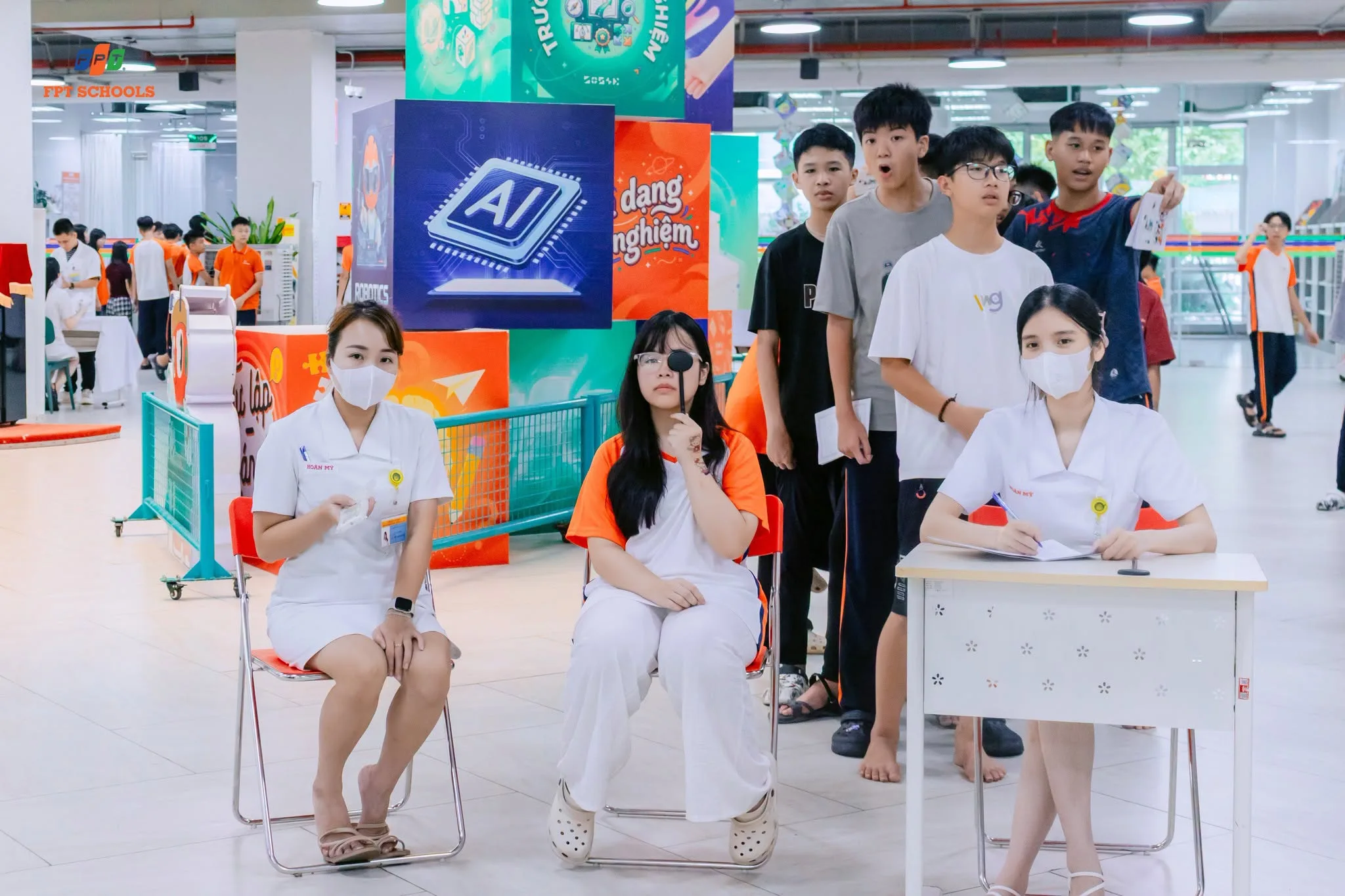 FPT School Bắc Ninh tổ chức khám sức khỏe đầu năm học - FPT Education khám sức khỏe đầu năm