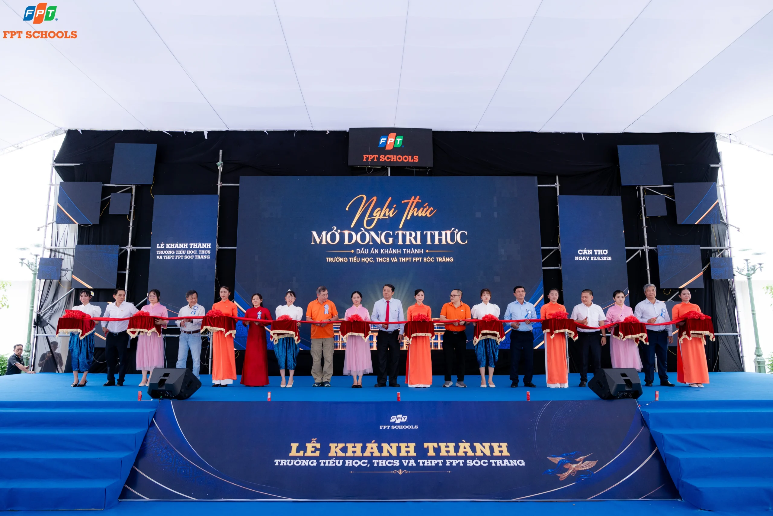 Khánh thành FPT School Sóc Trăng: Giao hòa bản sắc - Kiến tạo tương lai | FPT Schools