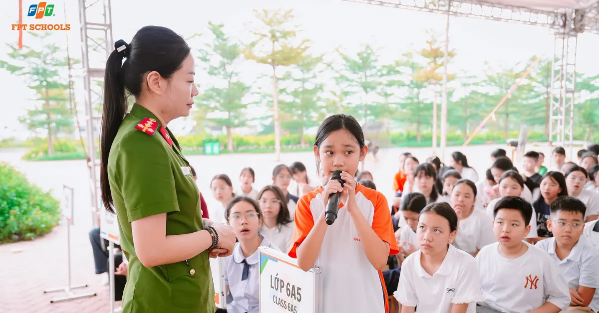 Phòng chống mua bán người và ma tuý: Trang bị kỹ năng tự bảo vệ cho học sinh FPT School Hà Nam | FPT Schools