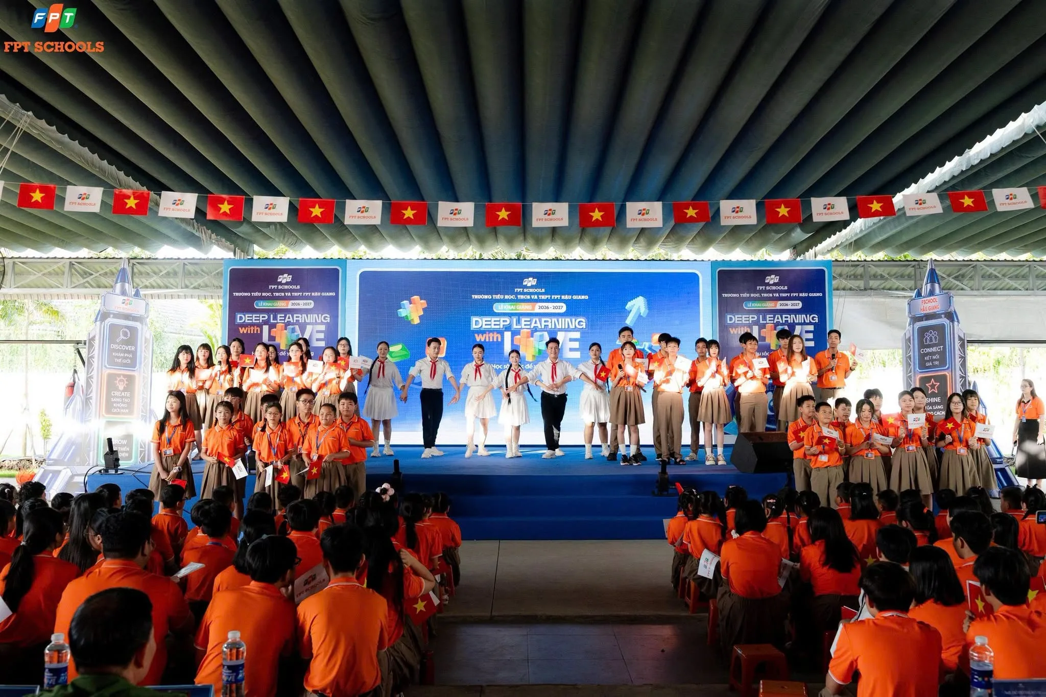 Lễ khai giảng FPT School Hậu Giang năm học 2026-2027: Học sâu cùng tình thương | FPT Schools