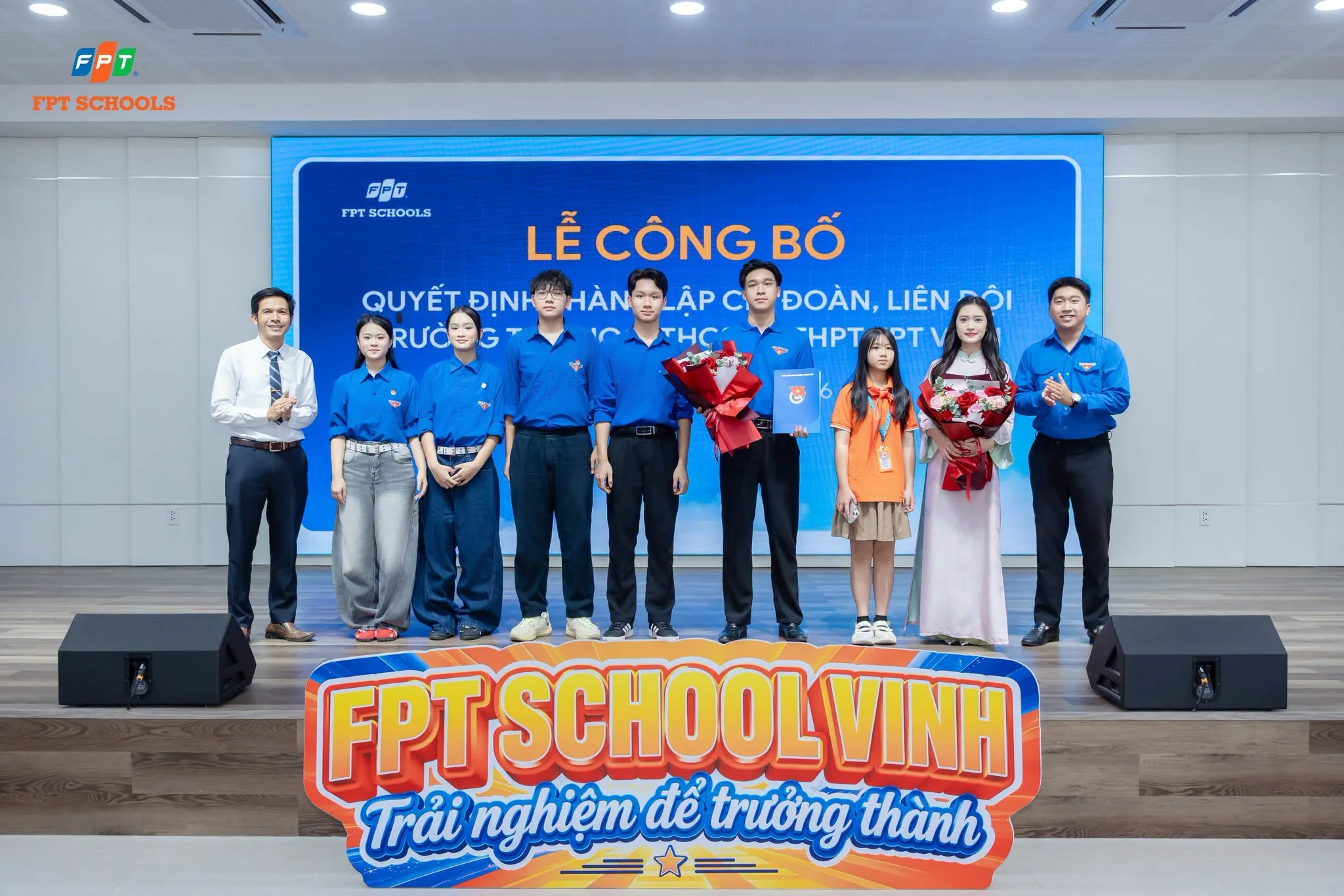 FPT School Vinh khai giảng năm học 2026 - 2027, lan tỏa tinh thần “Học sâu sắc để yêu thương” | FPT Schools