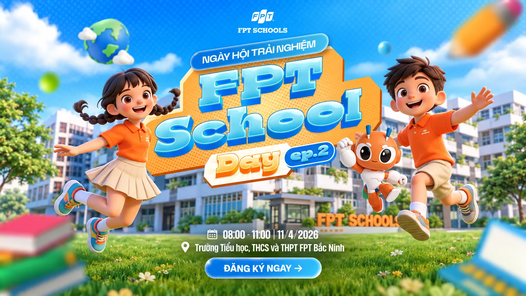 FPT School Day đợt 2 chính thức quay trở lại – Tiếp nối hành trình trải nghiệm tại FPT School Bắc Ninh | FPT Schools