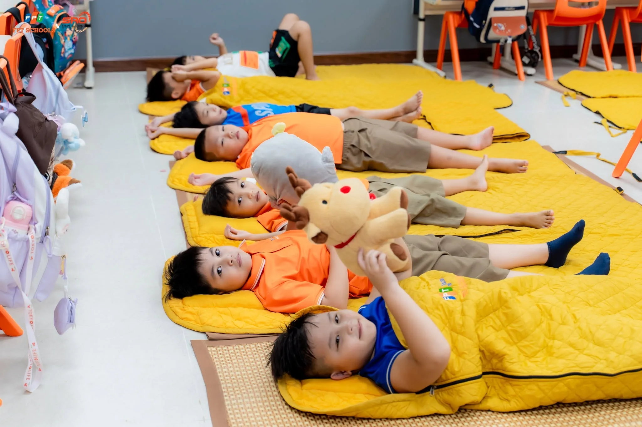 Giờ ngủ trưa tại FPT School Sóc Trăng – Nạp năng lượng mỗi ngày | FPT Schools