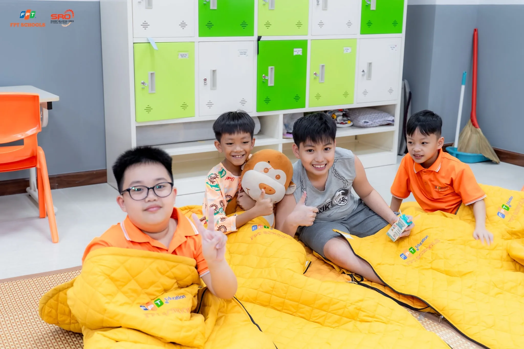 Giờ ngủ trưa tại FPT School Sóc Trăng – Nạp năng lượng mỗi ngày | FPT Schools