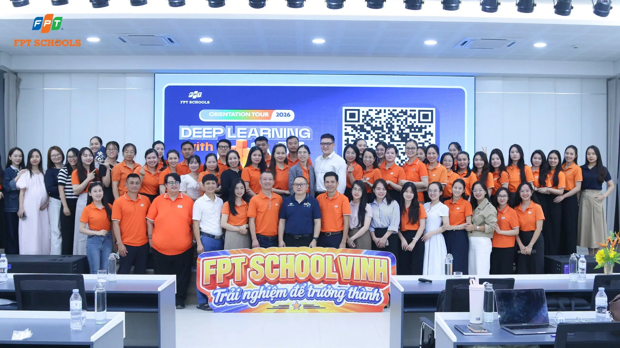 Đội ngũ FPT School Vinh tham gia Orientation Tour 2026