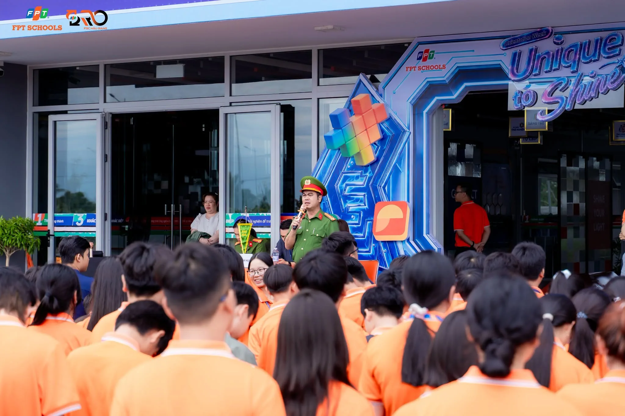 phòng cháy chữa cháy tại FPT School Hậu Giang