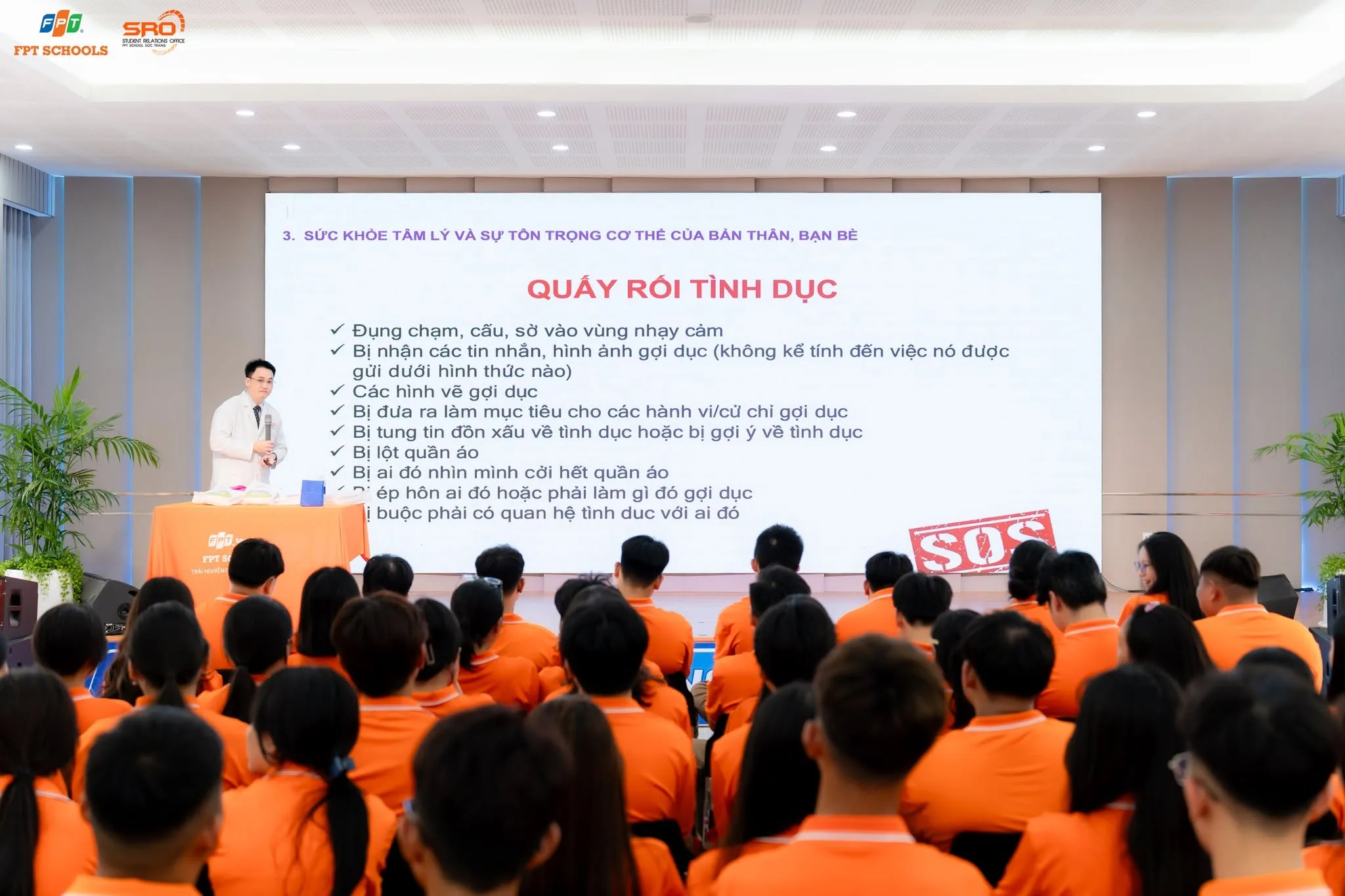 sức khỏe tuổi dậy thì tại FPT School Sóc Trăng
