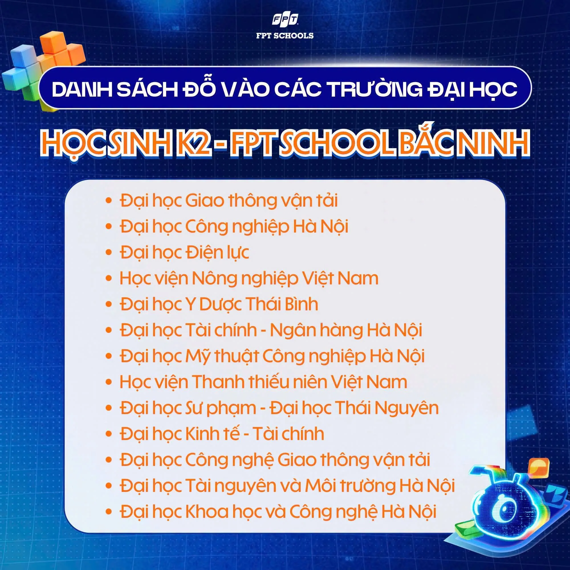 K2 FPT School Bắc Ninh – Những bước chân đầu tiên trên hành trình đại học | FPT Schools
