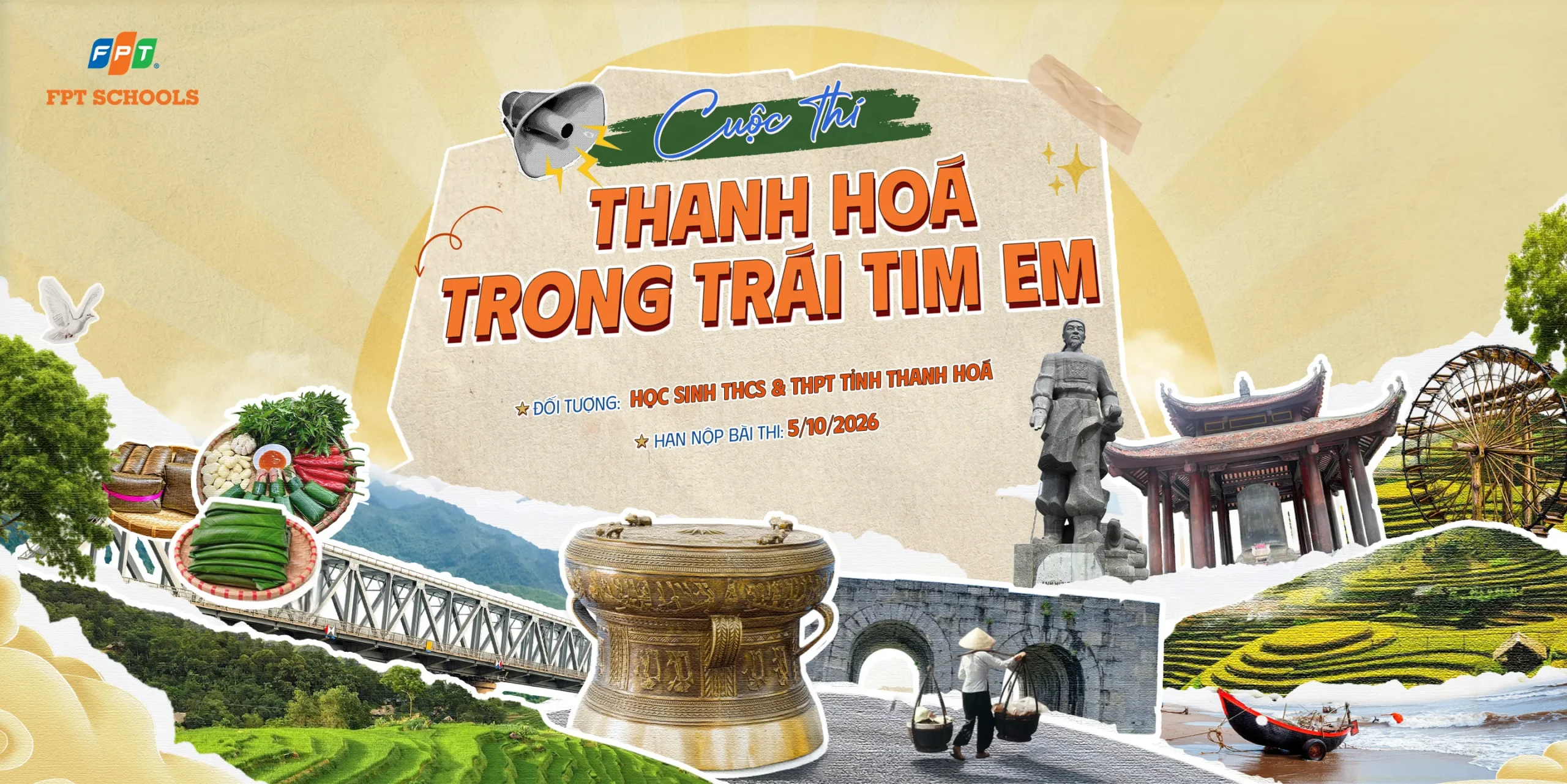 FPT School Thanh Hoá hưởng ứng và phát động cuộc thi "Thanh Hoá trong trái tim em"