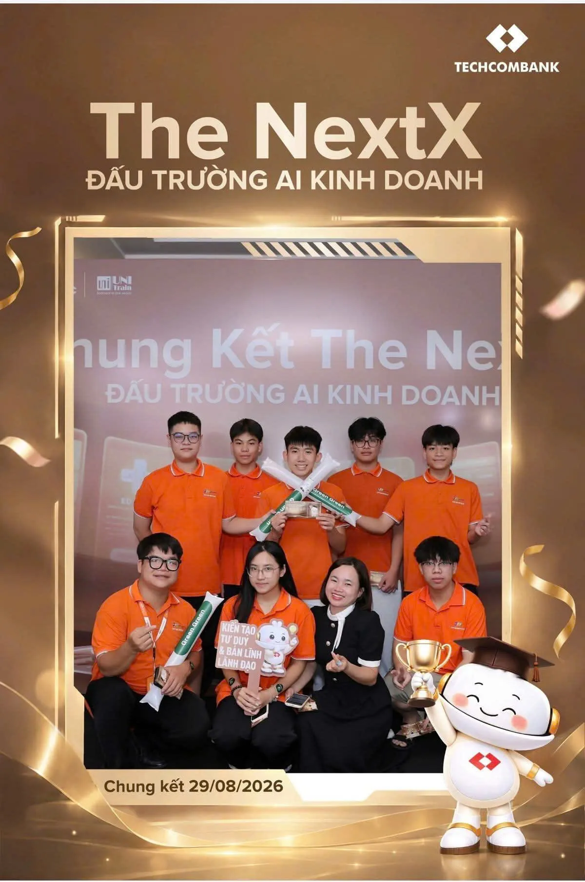 Học sinh FPT Schools tỏa sáng rực rỡ tại Đấu trường AI kinh doanh The NextX 2026 | FPT Schools