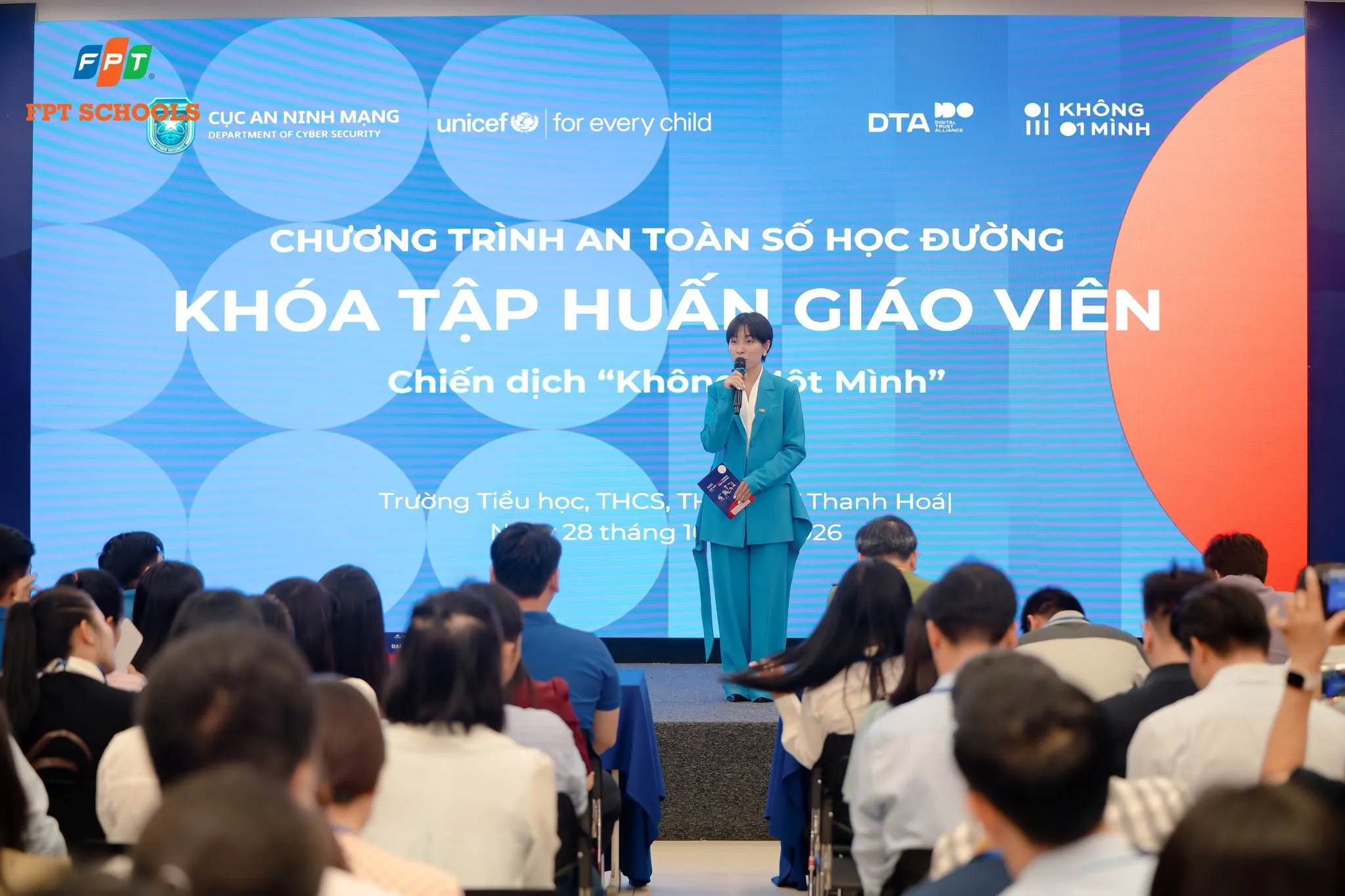 chương trình đào tạo “Giáo viên an toàn số học đường”