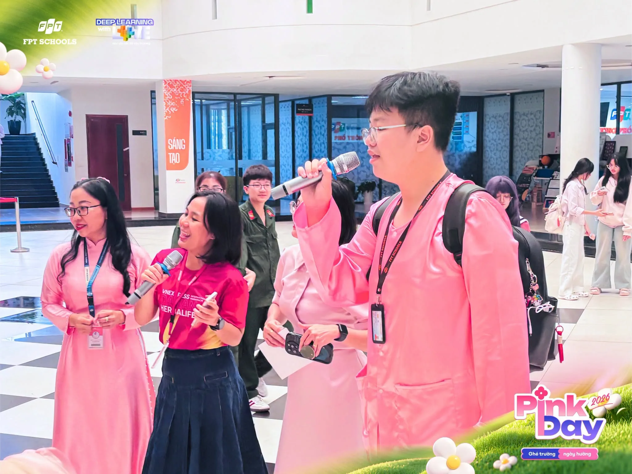 Pink Day 2026 tại Phổ Thông FPT Cần Thơ: sắc hồng lan tỏa, kết nối những lời yêu thương nhân Ngày Phụ nữ Việt Nam 20/10 | FPT Schools