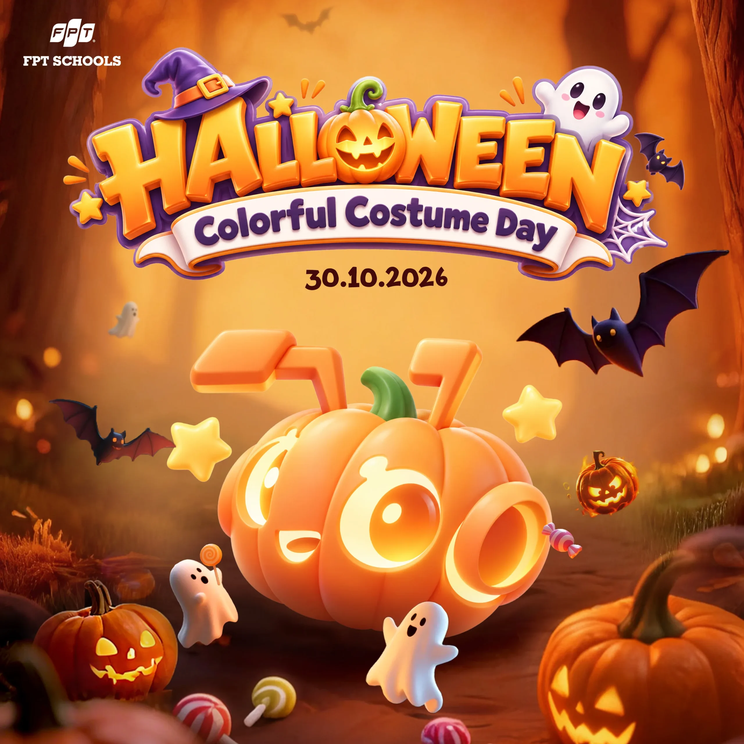 OCTOBER COLOR FEST – THÁNG 10 RỰC RỠ SẮC MÀU TẠI FPT SCHOOL HUẾ | FPT Schools
