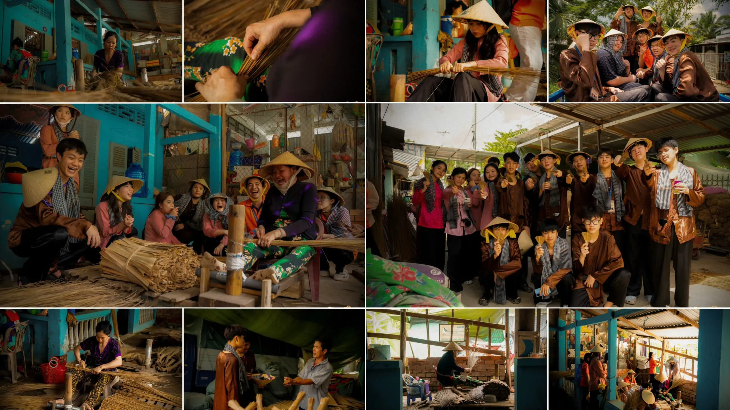 NÉT VIỆT – NGHỀ XƯA KỲ III: GIỮ LỬA LÀNG NGHỀ BÓ CHỔI TỪ NHỮNG CỌNG DỪA QUÊ - FPT Education FSC ST Làng nghề bó chổi "Nét Việt - Nghề Xưa"
