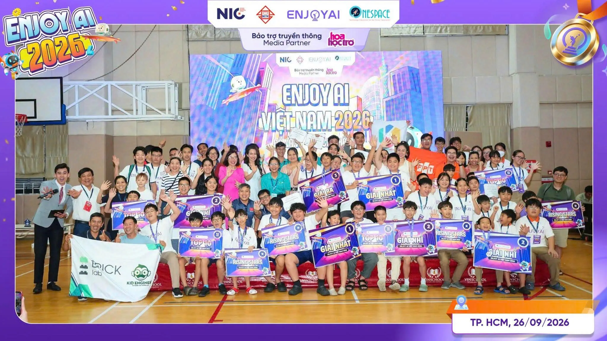 FSC ST Đội Diamond Diggers giành Giải Nhì nội dung Mining Expedition tại ENJOY AI 2026 2