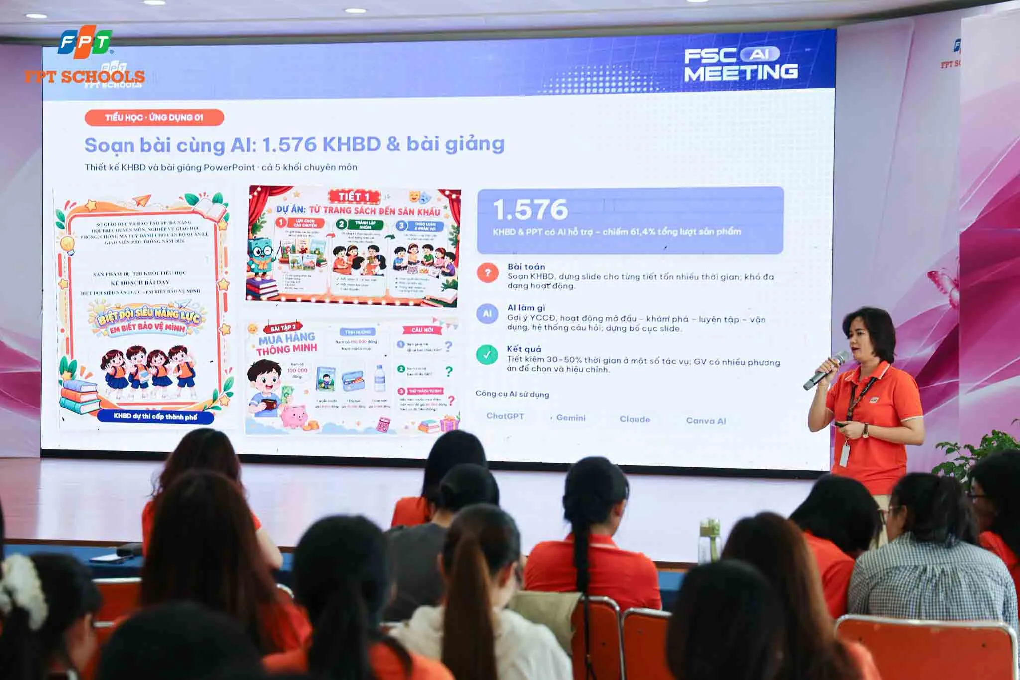 FSC AI MEETING: Đội ngũ cán bộ, giáo viên FPT School Đà Nẵng lan tỏa tinh thần Learning for Life, bứt phá cùng AI | FPT Schools